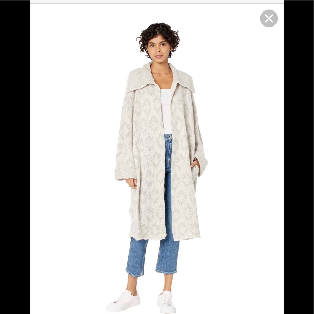🍁Free People Like A Diamond Sweater Coat 🍁